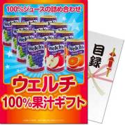景品パークレビュー 【パネもく！】ウェルチ100％果汁ギフト（A4パネル付）