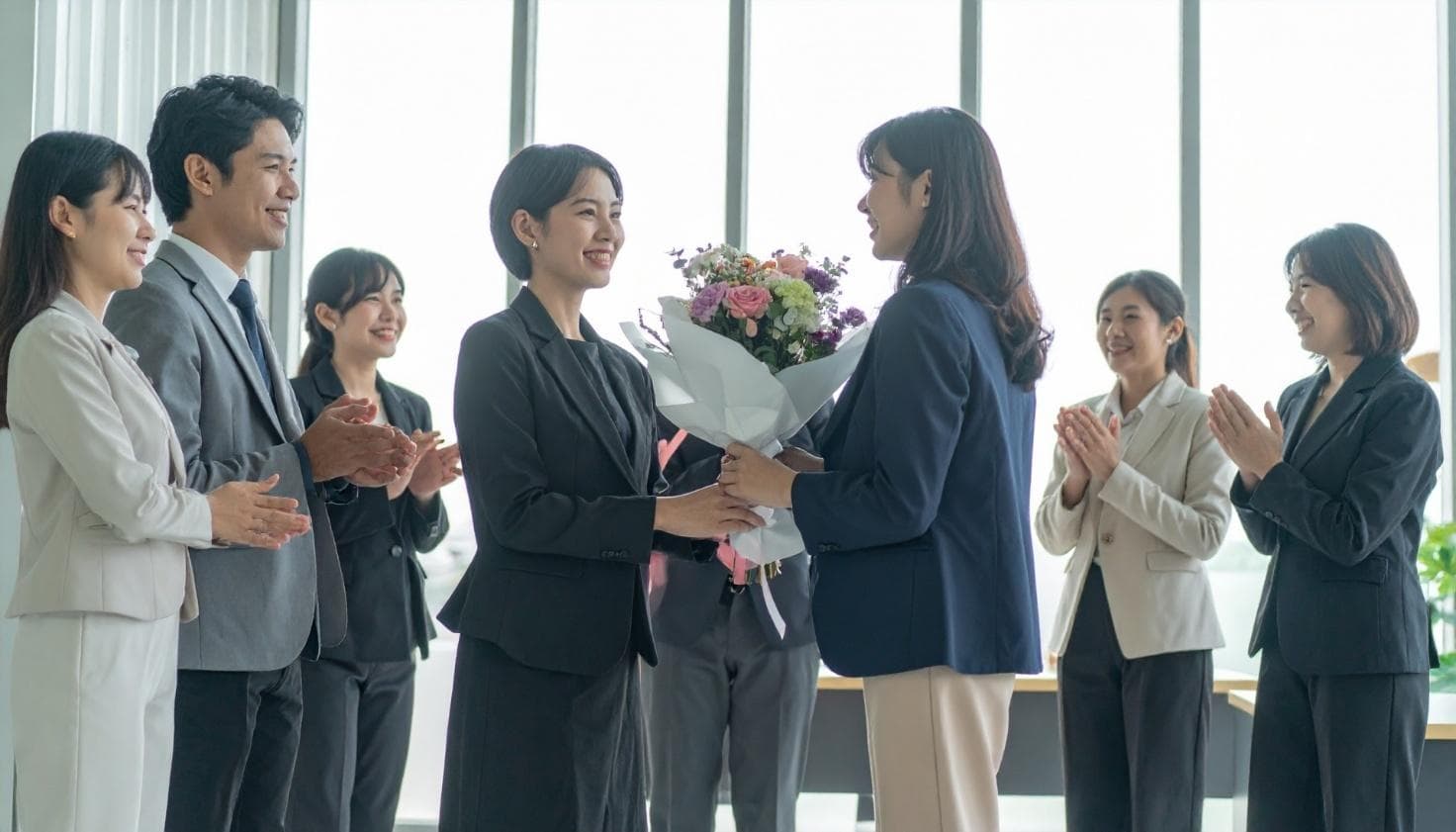 笑顔と感動で締めくくる心温まる送別会にしよう！