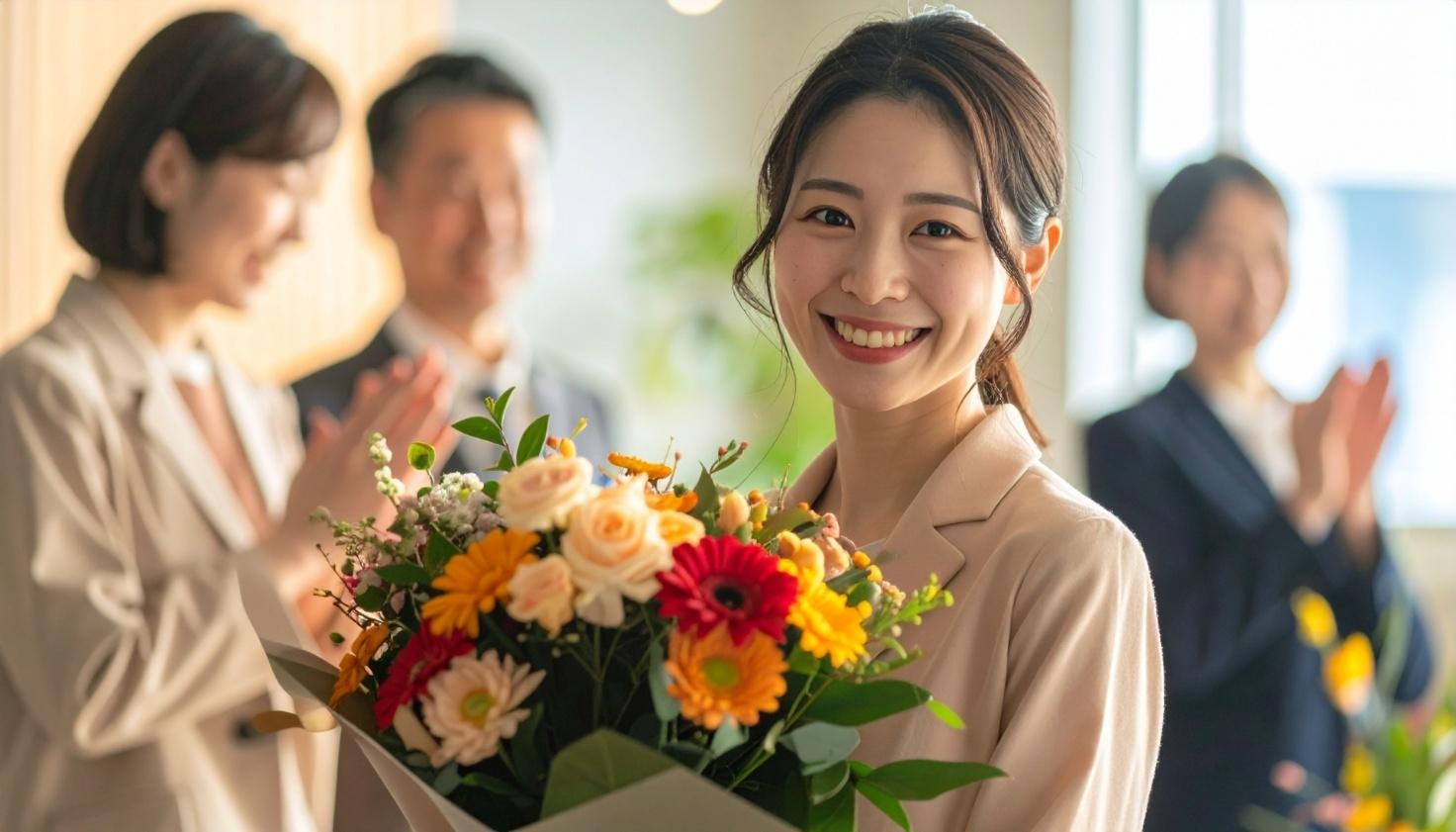 締めの挨拶で送別会を気持ちよく締めて良いラストへ！