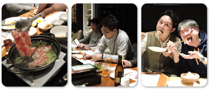 試食会の様子