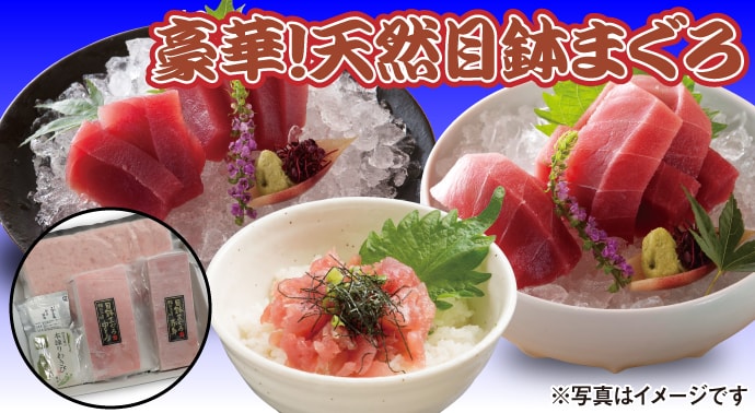 天然目鉢まぐろ3点セット