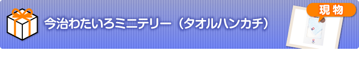 今治わたいろミニテリー（タオルハンカチ）