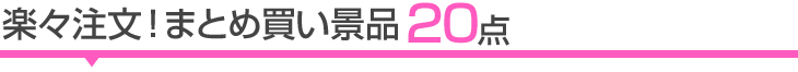 まとめ買い20点セット
