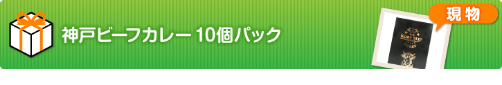 神戸ビーフカレー10個パック