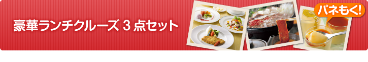 豪華ランチクルージング まとめ買いセット