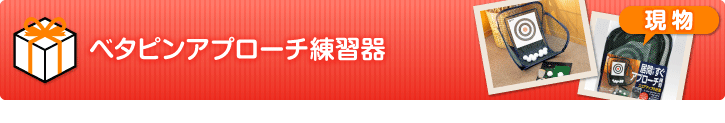 ベタピンアプローチ練習器【現物】