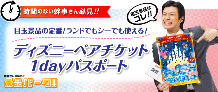 ディズニーランドペアチケット まとめ買い景品セット 人気のディズニーチケットも景品パークにおまかせ