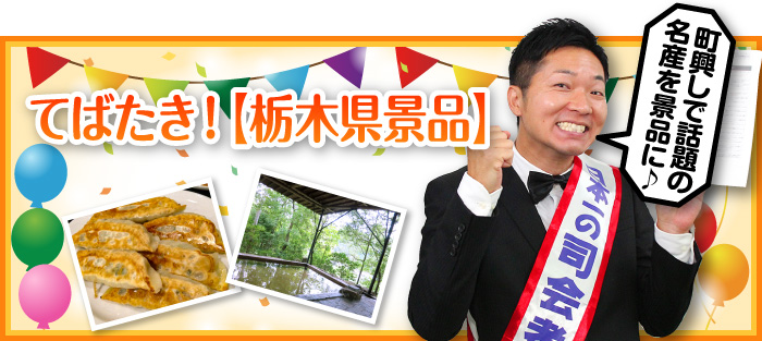 てばたき!【栃木県景品】