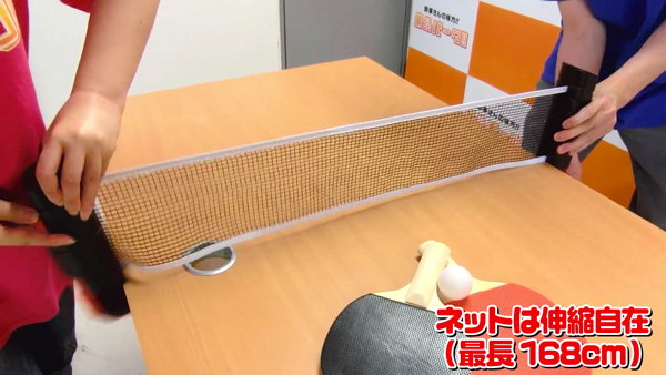 ポータブル卓球セットレビュー2