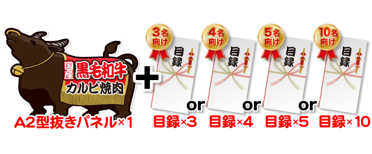 チーム賞3名、5名、10名向け