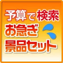 予算で検索お急ぎ景品セット