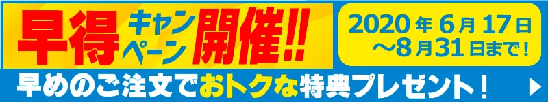 早得キャンペーン