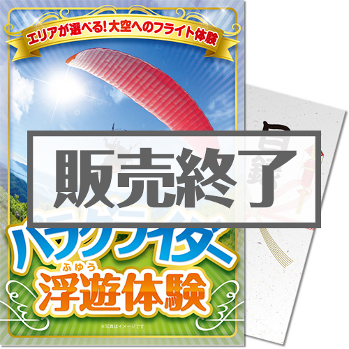 【パネもく！】パラグライダー浮遊体験（A4パネル付）