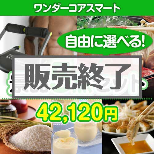 ＜内容が選べるまとめ買い景品5点セット＞/wc-smart-a3 目玉：ワンダーコアスマート[送料無料・全品目録パネル付・当日出荷可]
