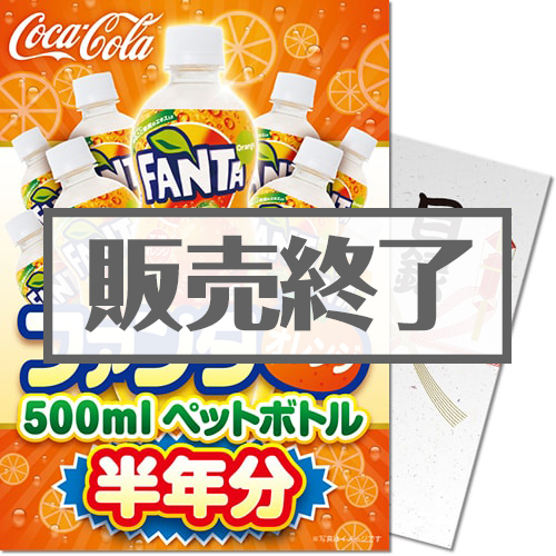 【パネもく！】ファンタオレンジ500mlPET半年分（A4パネル付）