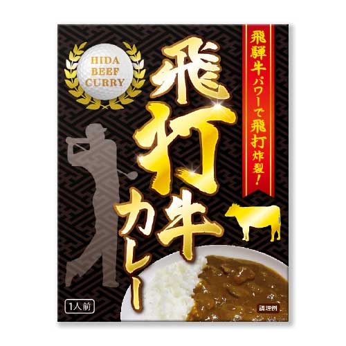 【現物】飛打牛（飛騨牛）カレー（A4パネル付）[当日出荷可]