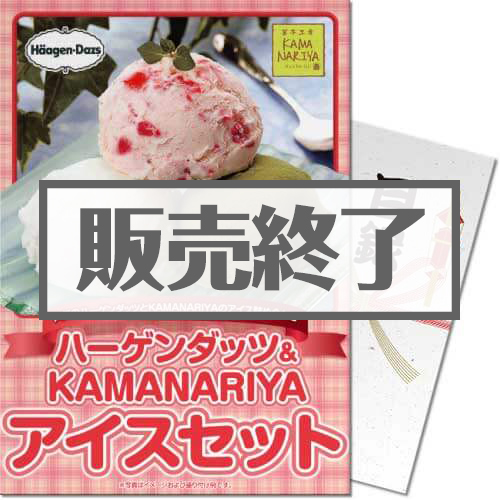 【パネもく！】ハーゲンダッツ＆KAMANARIYAアイスセット（A3パネル付）[当日出荷可]