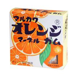丸川製菓ビッグサイズ オレンジマーブルガム【現物】