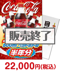 社内表彰向け景品　コカ・コーラ500mlPET半年分