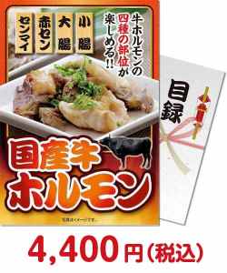 夏祭り・夏向け景品 【パネもく！】国産牛ホルモン