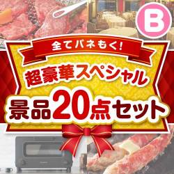セレブ・高級・豪華景品 【当選者15名様向け】超豪華スペシャル景品20点セット Bコース
