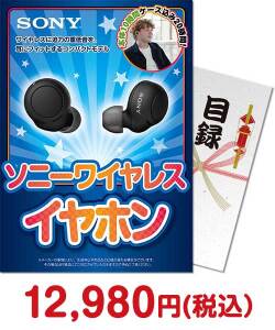 人気の景品ランキング家電 ソニーフルワイヤレスイヤホン