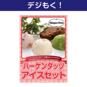 【デジもく！】ハーゲンダッツアイスセット（パネル・目録無し）