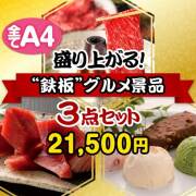 景品パークレビュー 【楽々まとめ買い景品セット：当選者3名様向け】盛り上がる鉄板グルメ景品 3点セット