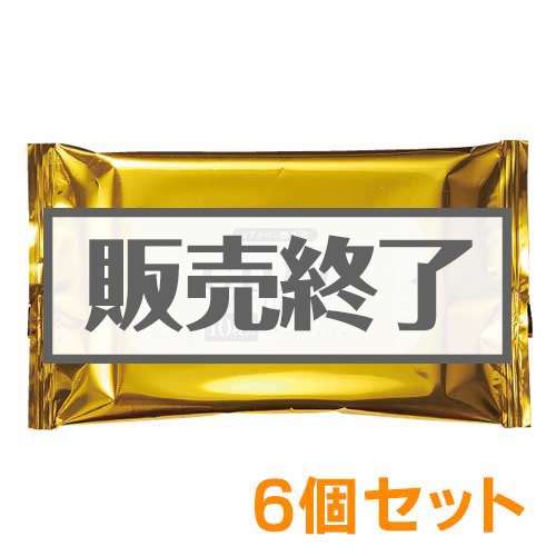 【現物】GOLDウェットティッシュ6個セット[当日出荷可]
