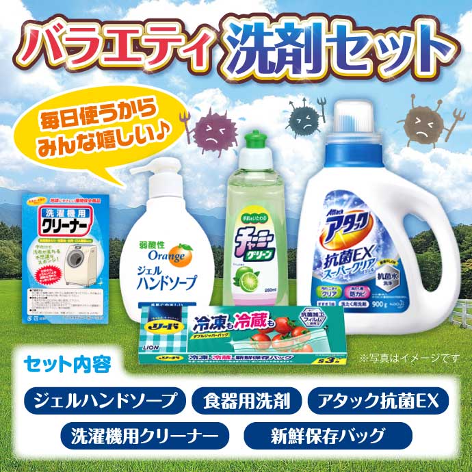 バラエティ洗剤セット