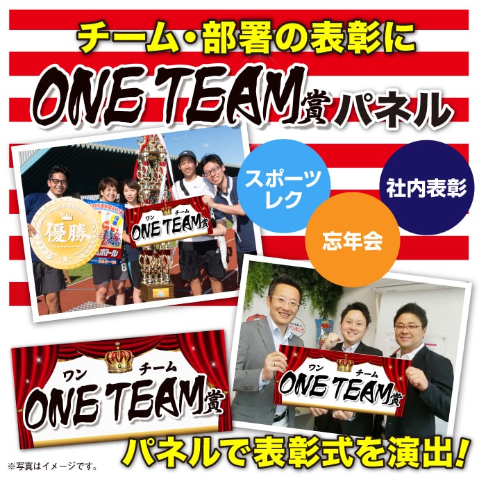 ONE TEAM賞パネル【演出用パネル】 