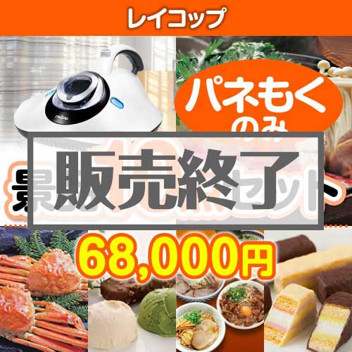 【楽々まとめ買い景品セット：当選者10名様向け】レイコップ 10点セット [送料無料・全品目録パネル付・当日出荷可]