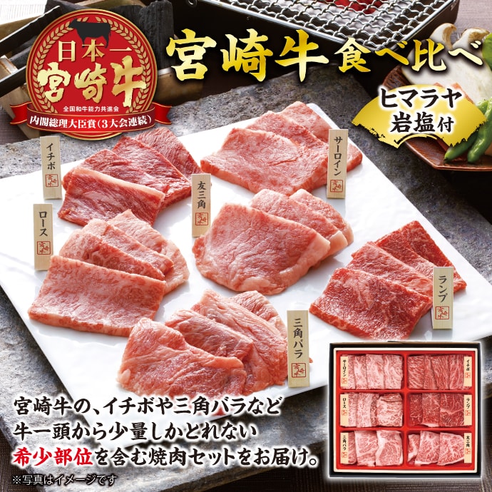 宮崎牛 食べ比べ