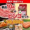 【ビンゴゲーム付き】松阪牛特盛り1kg 10点セット