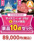 ディズニーチケット＆宮崎牛10点セット
