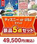 ディズニーチケット景品5点セット