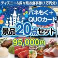 ディズニーチケット＆叙々苑 20点セット（QUOカード500円10枚含む）