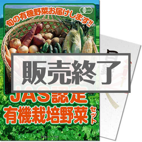 【パネもく！】JAS認定　有機栽培野菜セット（A4パネル付）[当日出荷可]