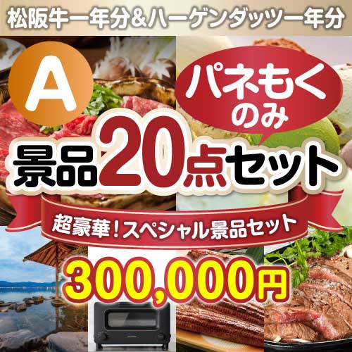 全てパネもく！超豪華スペシャル景品20点セット Aコース [送料無料