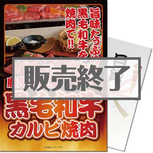 【パネもく！】鹿児島県産黒毛和牛カルビ焼肉（A4パネル付）