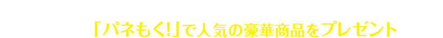 幹事経験者だから分かる感動を五・七・五の川柳でご応募ください。優秀商品には「パネもく！」で人気の豪華商品をプレゼントします!